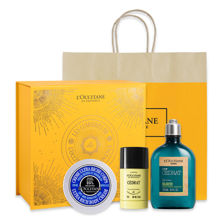 Presentes com cuidados Cedrat e Creme Ultra Rich Karité